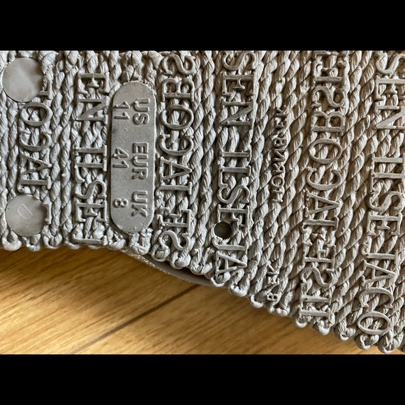 Ilse Jacobsen Sparkle Flip Flops Size 11 - Picture 5 of 7